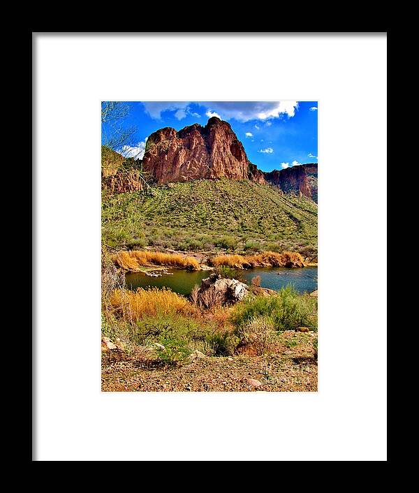 Arizona Framed Print featuring the photograph Arizona At Its' Best by Marilyn Smith