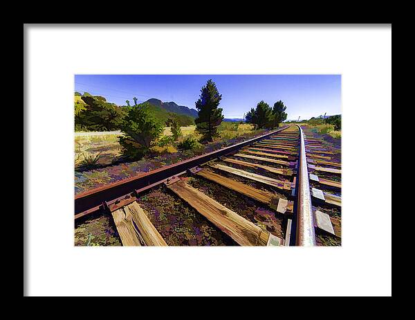Beauty Framed Print featuring the photograph Around the Bend by Jerry Nettik