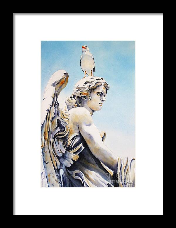 Painting Framed Print featuring the painting Art Appreciation by Glenyse Henschel