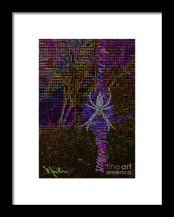 Spider Framed Print featuring the photograph Arthropod by Art Mantia