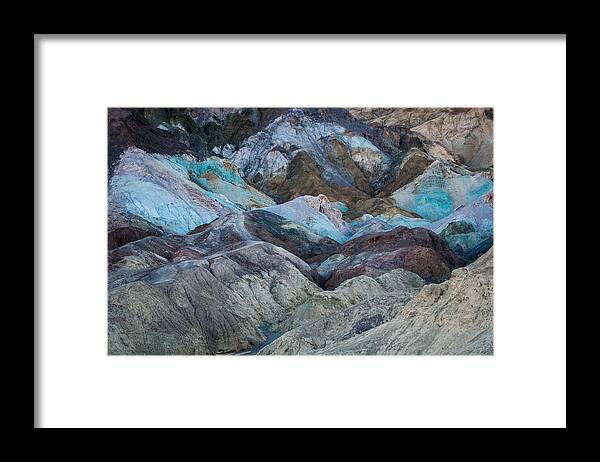 Artists Palette Framed Print featuring the photograph Artist's Palette by George Buxbaum