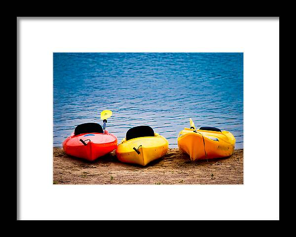 Adventure Framed Print featuring the photograph Ashore by Christi Kraft
