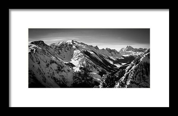  Colorado Framed Print featuring the photograph Aspen Winter by Serge Skiba