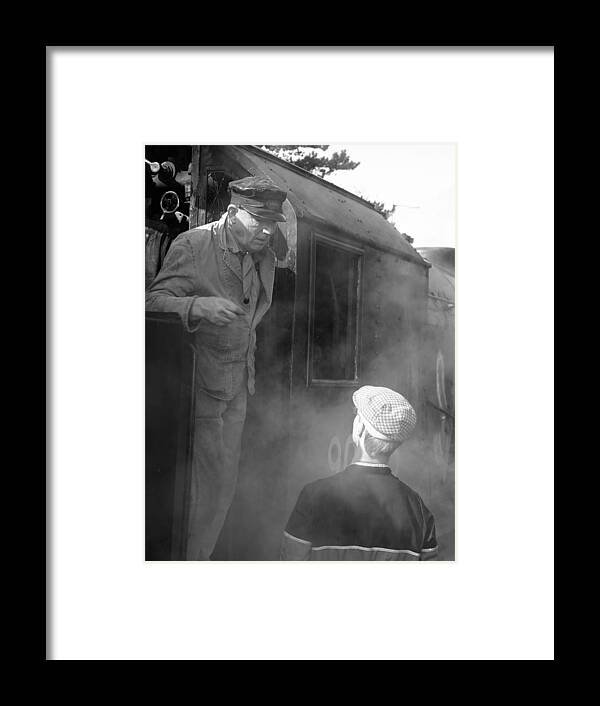 Railways Framed Print featuring the photograph Aspirations... by Richard Denyer