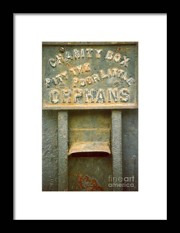 Nola Framed Print featuring the photograph Assylum Money Box Historic Garden District In New Orleans Louisiana by Michael Hoard