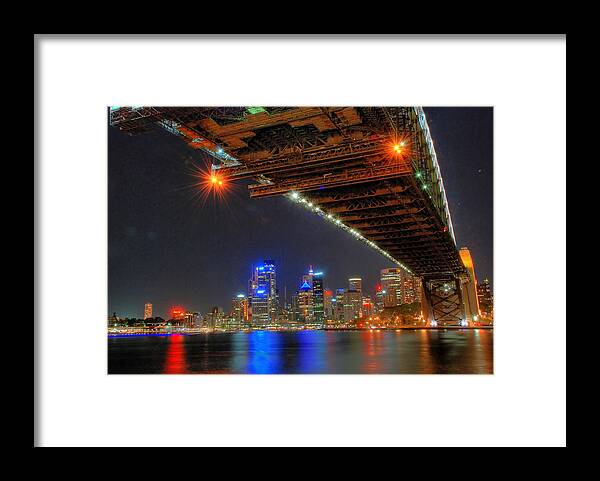 Milsons Point Framed Print featuring the photograph At Milsons Point by Andrei SKY
