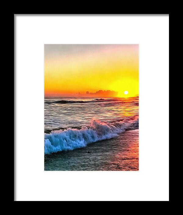 Sunset Framed Print featuring the photograph At The End of the Day by CarolLMiller Photography
