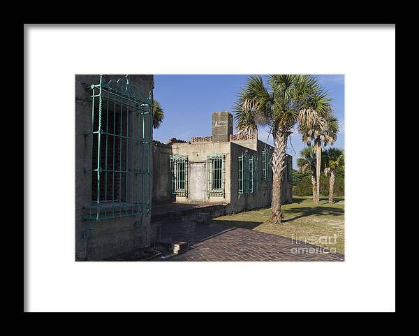 Atalaya Framed Print featuring the photograph Atalaya Estate Windows 2 by MM Anderson