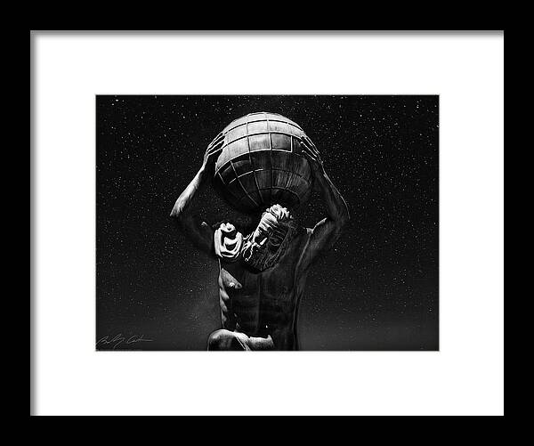 Atlas Framed Print featuring the photograph Atlas by B Cash