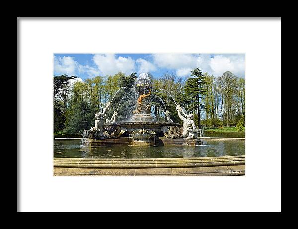 Atlas Framed Print featuring the photograph Atlas Fountain by Shanna Hyatt