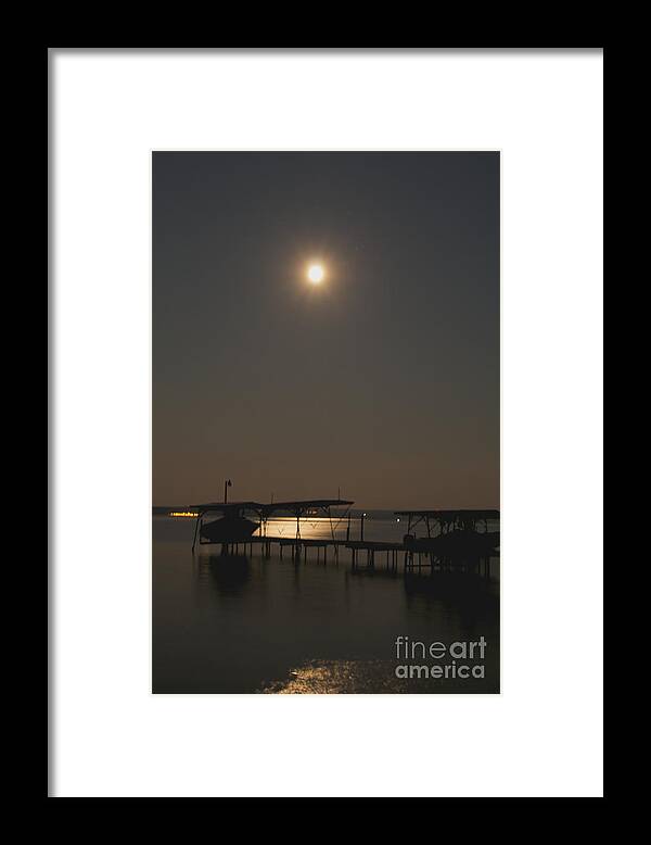 Moon Framed Print featuring the photograph August Moon by William Norton