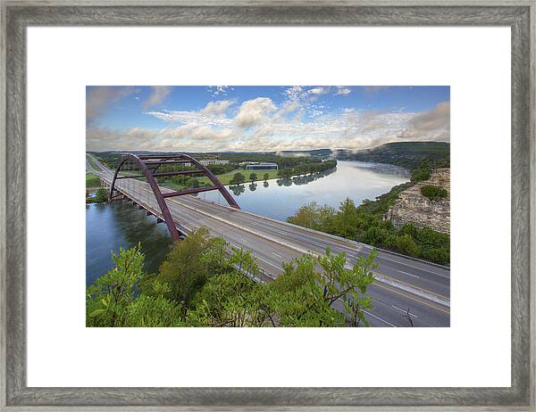various sizes, framed or unframed available Pennybacker Bridge Photo Print
