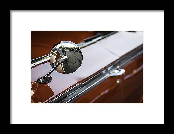 Automobile Framed Print featuring the photograph Automotive Reflections by Dave Hall