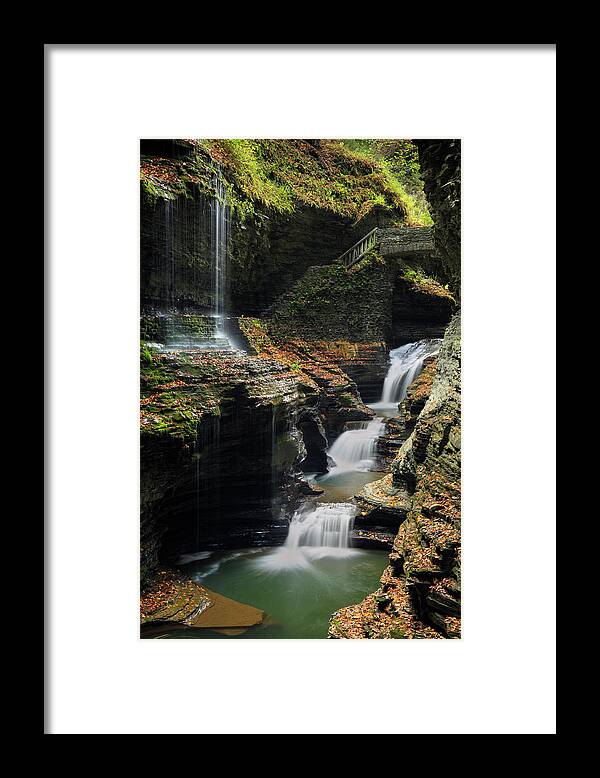 Tranquility Framed Print featuring the photograph Autumn Allure by Mlorenzphotography