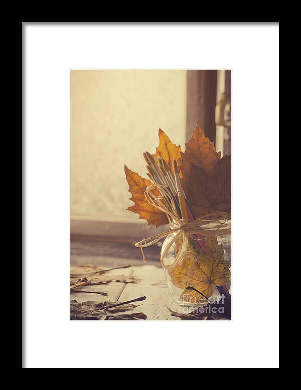 Art Framed Print featuring the photograph Autumn Art. by Jelena Jovanovic
