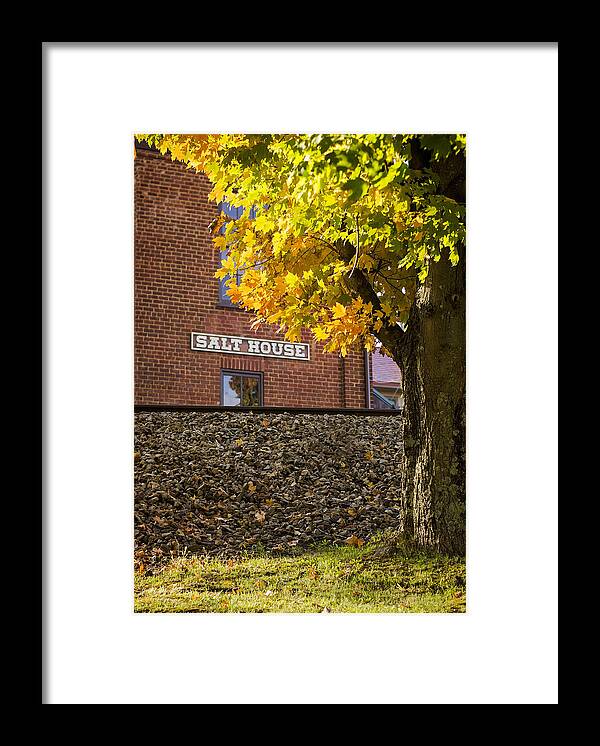Jonesborough Framed Print featuring the photograph Autumn at the Salt House by Heather Applegate