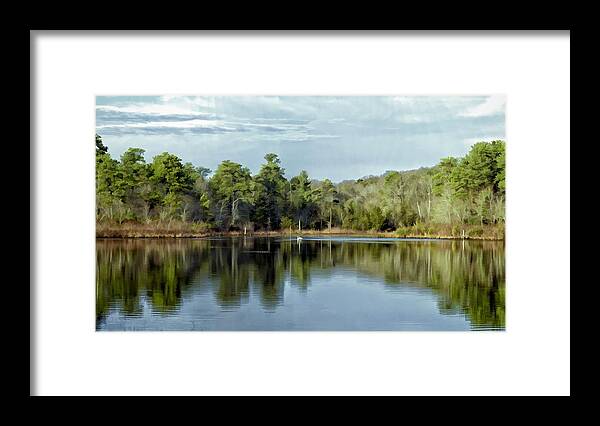 Autumn Green Framed Print featuring the photograph Autumn Green Photo Art by Constantine Gregory