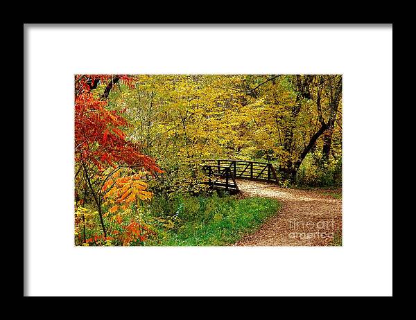 Autumn Framed Print featuring the photograph Autumn in Purgatory by Jennie Stewart