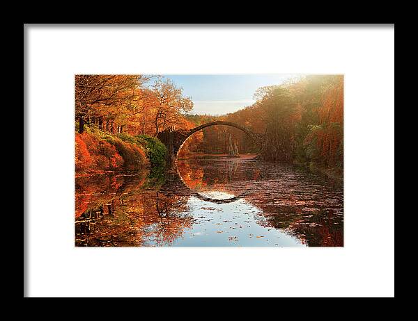 Germany Framed Print featuring the photograph Autumn Lake by Daniel ?e?icha