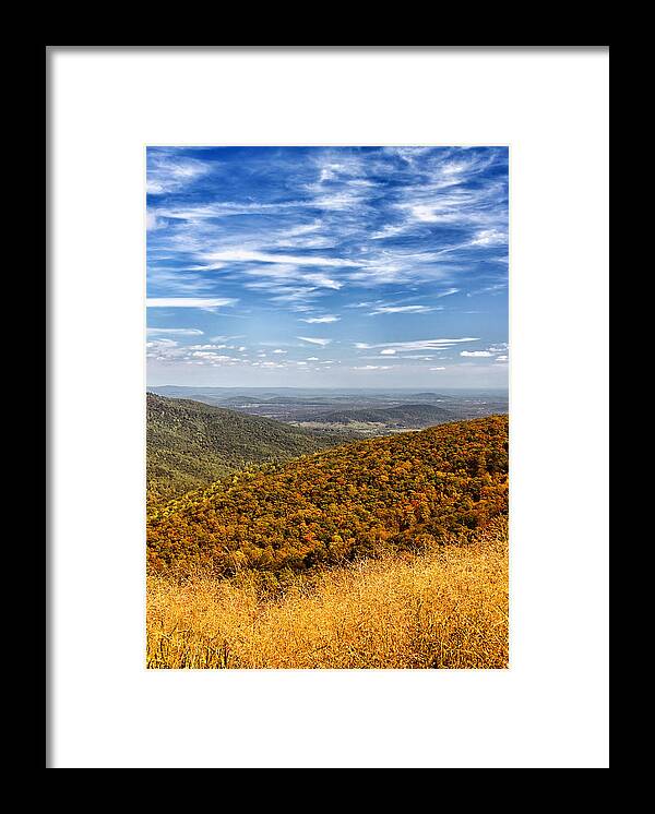 Autumn Framed Print featuring the photograph Autumn Layers by Kim Hojnacki