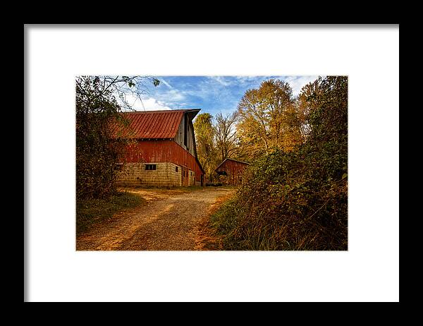 Autumn Framed Print featuring the photograph Autumn Light by Richard Macquade