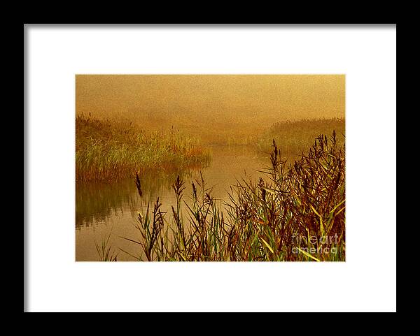 Colours Of Autumn Framed Print featuring the photograph Autumn Mist by Martyn Arnold
