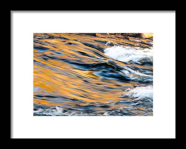 Autumn Framed Print featuring the photograph Autumn on the Schroon River by Louis Dallara