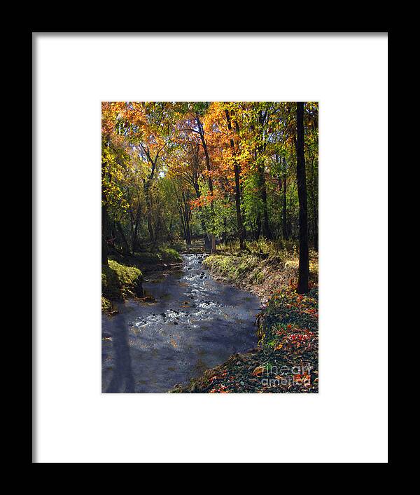Autumn Framed Print featuring the photograph Autumn Whisper by Cedric Hampton