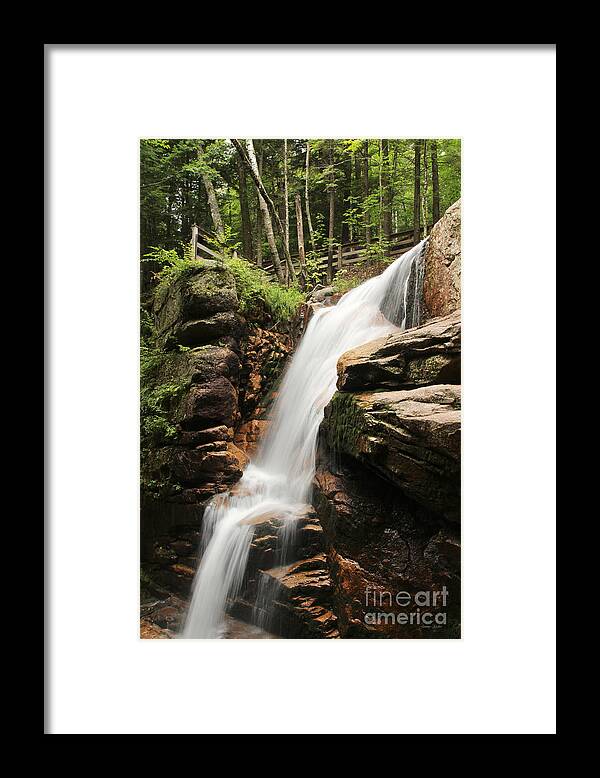 Avalanche Falls Framed Print featuring the photograph Avalanche Falls by Jemmy Archer