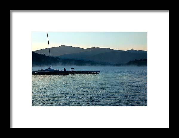 Dock Framed Print featuring the photograph Awaiting the Sail by Eric Rundle