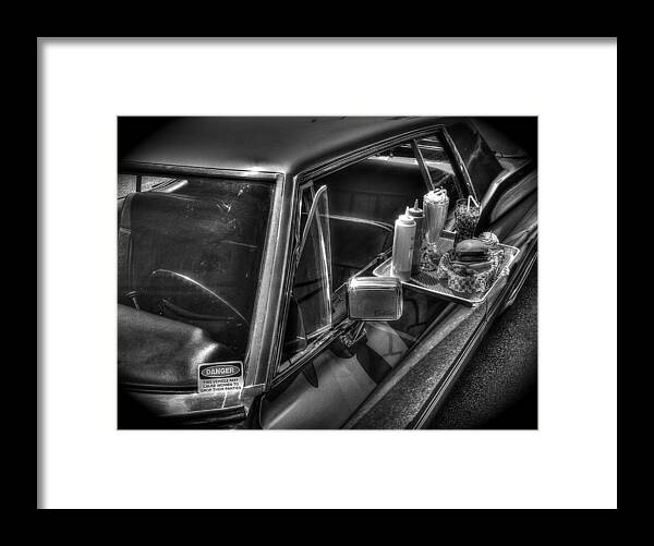 Classic Auto Framed Print featuring the photograph Aww the Good Life 2 by Albert Fadel