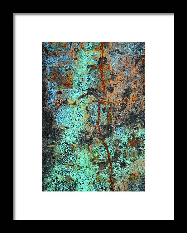 Metal Framed Print featuring the photograph Azure Metal by James Knight