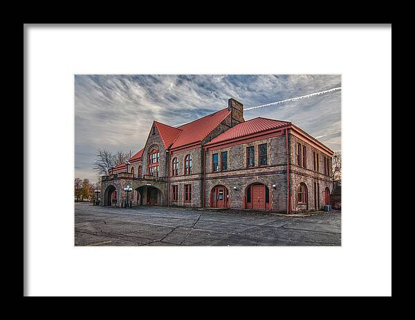 B&o Depot Framed Print featuring the photograph B and O Station by Guy Whiteley