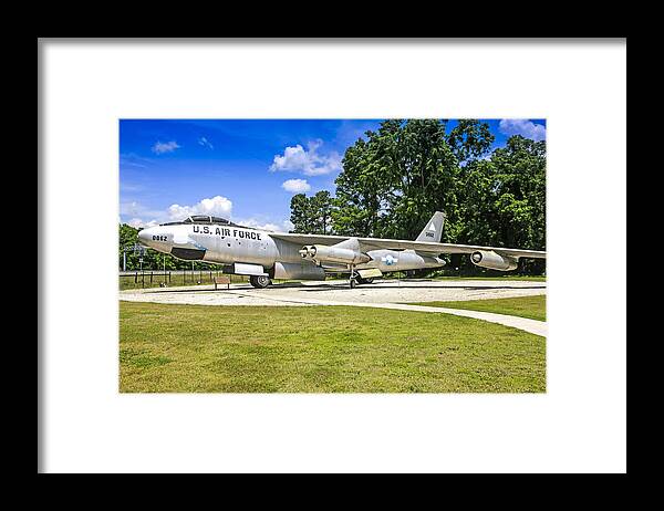Boeing Framed Print featuring the photograph B47 Stratjet by Chris Smith