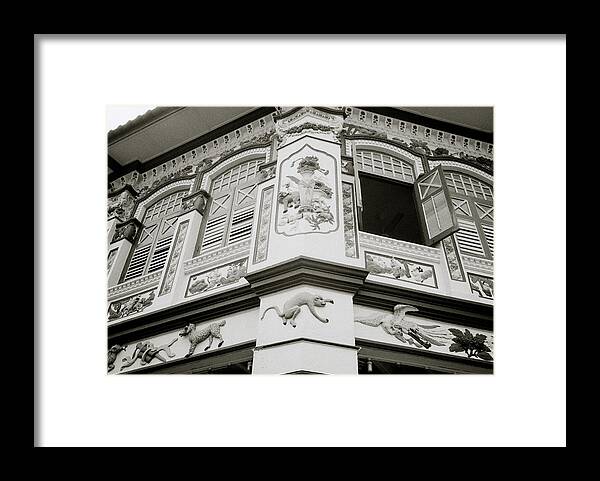 House Framed Print featuring the photograph Baba Nonya Architecture by Shaun Higson