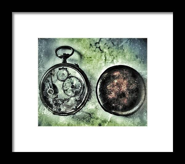 Pocket Watch Framed Print featuring the photograph Back in Time by Marianna Mills