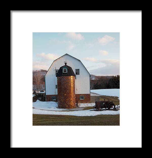 Silo Framed Print featuring the photograph Back in Time by Wild Thing