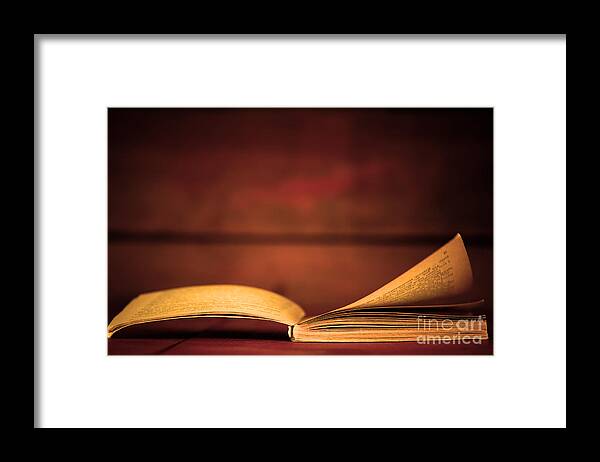 Book Framed Print featuring the photograph Back to school by Michal Bednarek