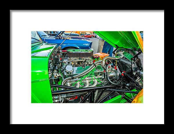 Hot Rod Framed Print featuring the photograph Bad Company Power by Steve Harrington