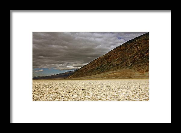 Badwater Basin Framed Print featuring the photograph Badwater Basin #2 by Stuart Litoff