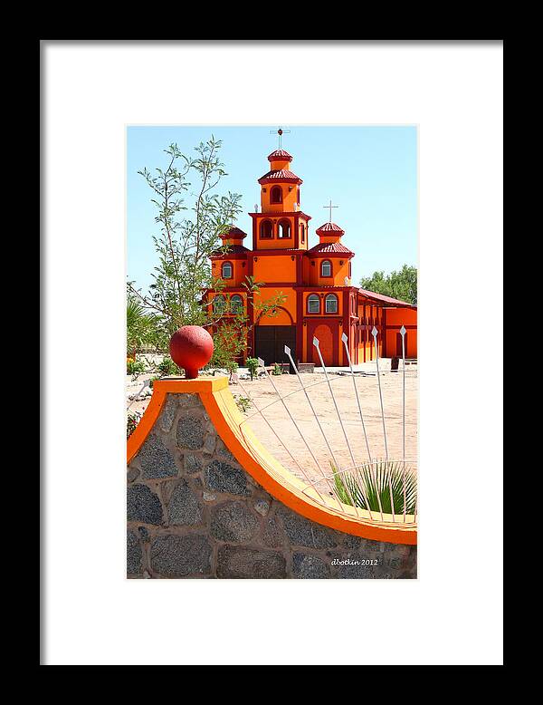 Baja Framed Print featuring the photograph Baja Iglesia by Dick Botkin