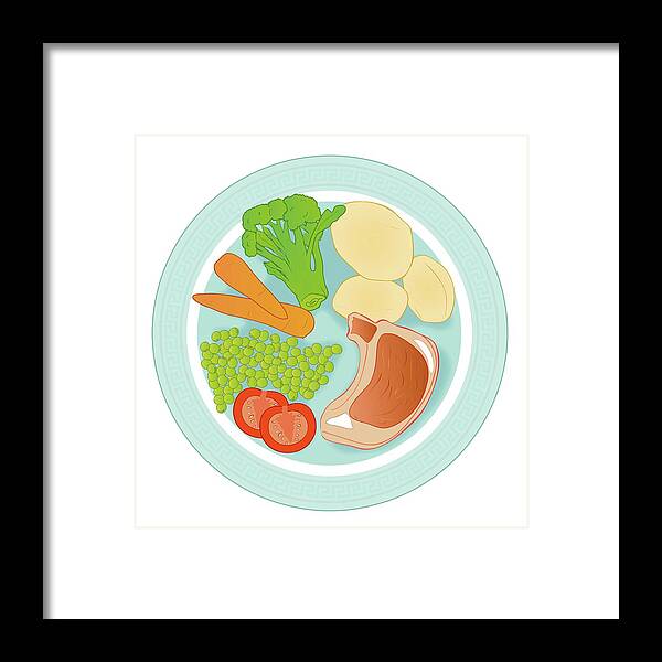 Nobody Framed Print featuring the photograph Balanced Meal by Jeanette Engqvist