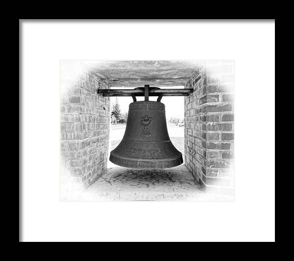 Balangiga Bell Framed Print featuring the photograph Balangiga Bell 4 by Korynn Neil