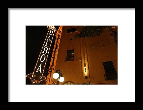 Balboa Theater Framed Print featuring the photograph Balboa Theatre by Nathan Rupert