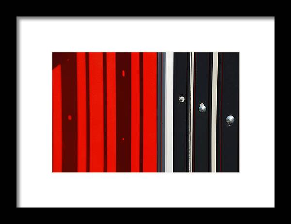Bar Code Framed Print featuring the photograph Bar Code by Wendy Wilton