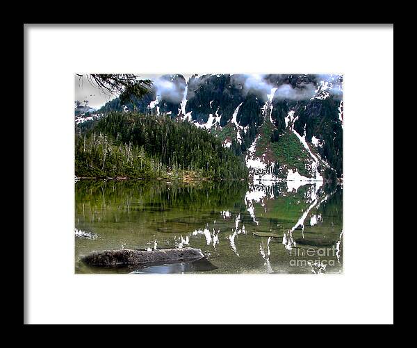Alaska Framed Print featuring the photograph Baranof Lake by Robert Bales