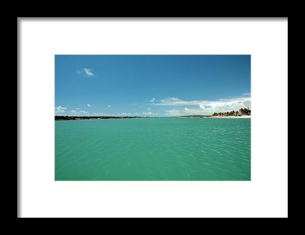 Tranquility Framed Print featuring the photograph Barra De São Miguel Beach by Priscila Zambotto