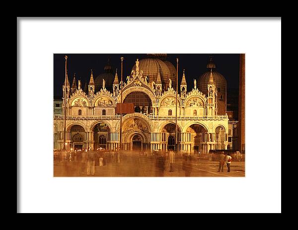 Venice Framed Print featuring the photograph Basilica di San Marco by George Buxbaum