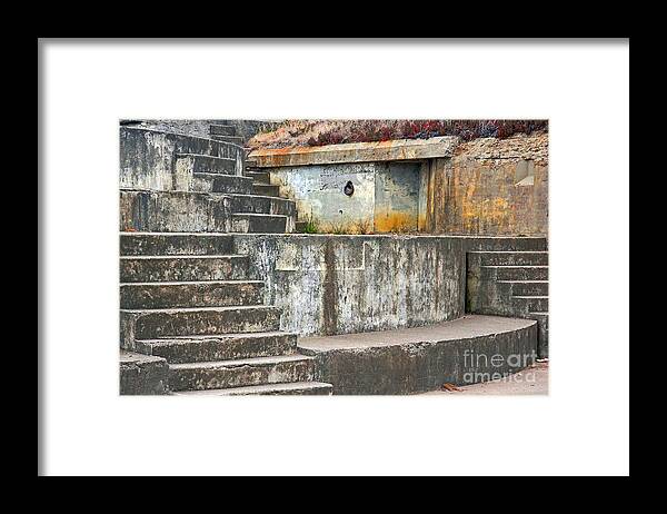 Kate Brown Framed Print featuring the photograph Battery Chamberlin by Kate Brown