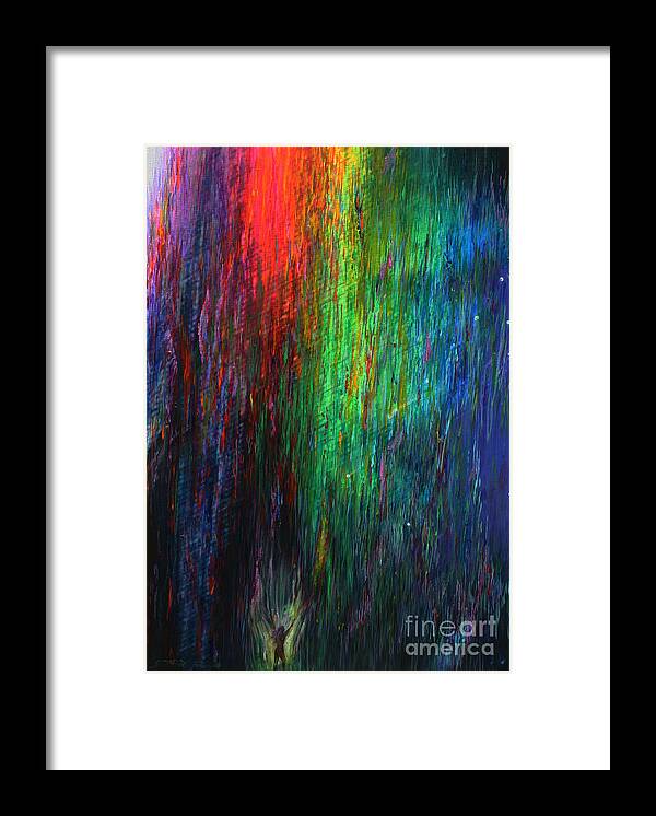 Color Framed Print featuring the painting Be As Thou Art by Jeanette French